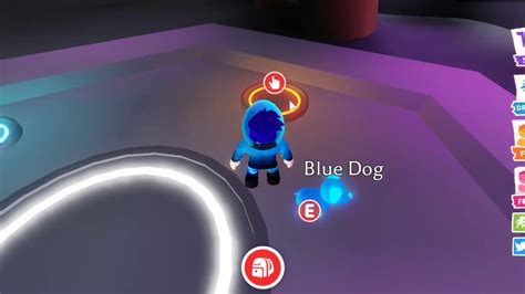 Making Mega Neon Blue Dog Adopt Me Mega Neon Youtube