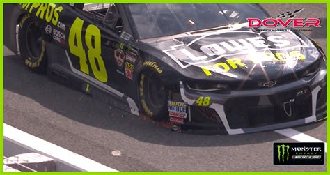 How does nascar choose a pace car? Johnson goes to the garage under pace laps at Dover ...