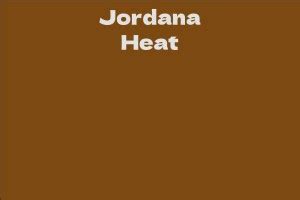 Jordana Heat Facts Bio Career Net Worth AidWiki