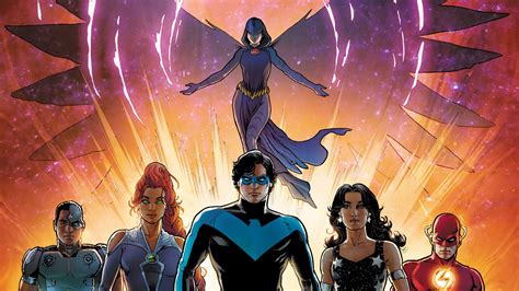 The Titans - DC's Justice League replacement superhero team - get an