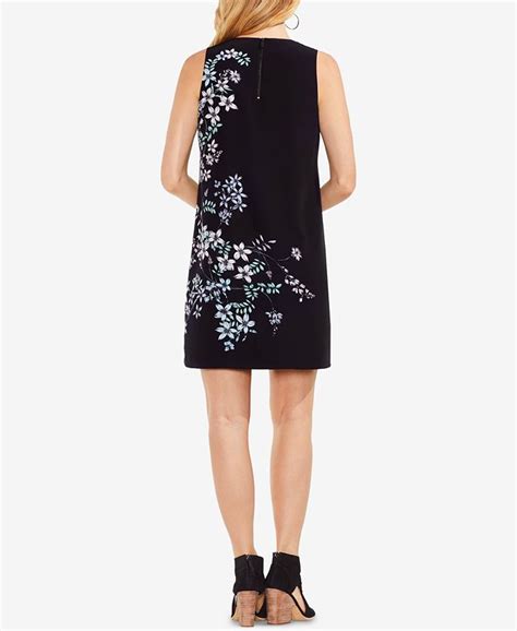 Vince Camuto Floral Print Shift Dress Macys