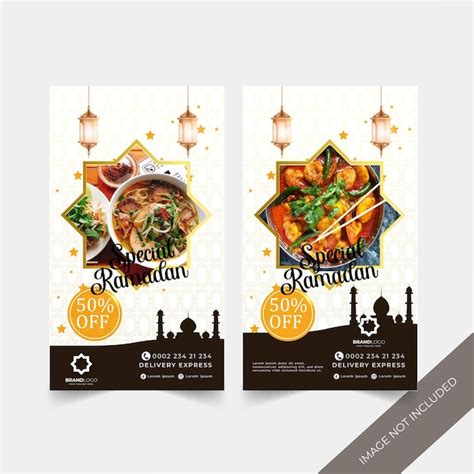 Premium Vector Special Ramadan Menu Instagram Social Media Banner