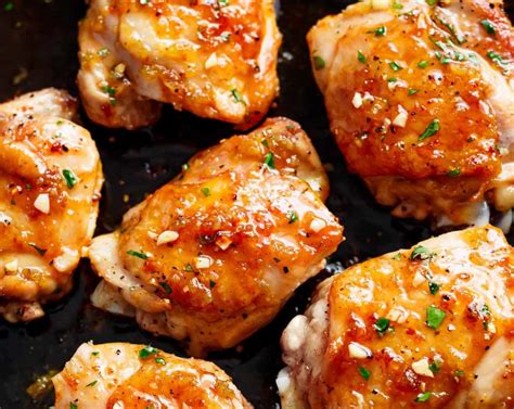 Garlic Glazed Chicken Joanas World Recipes