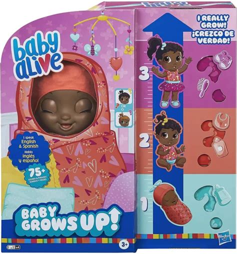Baby Alive Baby Grows Up Sweet Blossom Lovely Rosie Speaks English
