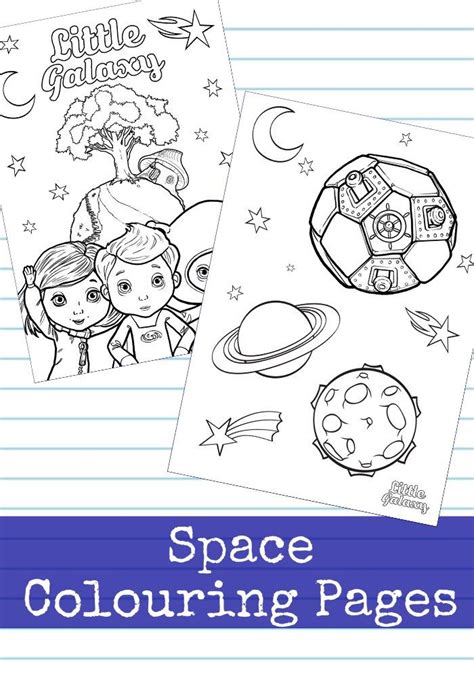 Here is a free coloring page of space. Space Colouring Pages from Little Galaxy | Space coloring pages, Coloring pages, Coloring pages ...