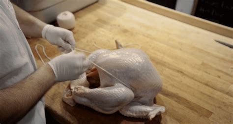 Tutorial How To Truss A Turkey First We Feast