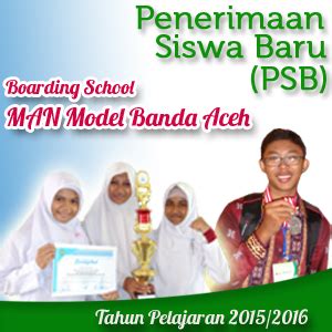 Kantor wilayah badan pertanahan nasional provinsi jawa tengah. Penerimaan Siswa Baru (PSB) MAN Model Banda Aceh Kelas ...