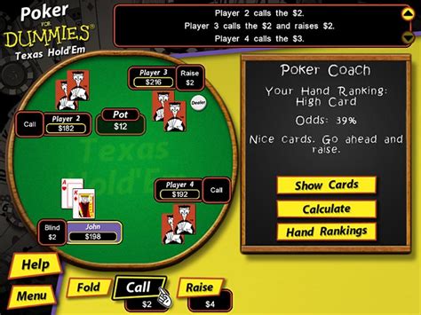 Maybe you would like to learn more about one of these? Poker for Dummies - Gaming Wonderland