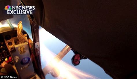 Watch Terrifying Moment Team Of Skydivers Forced Out Of Fiery Plane