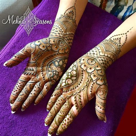 Bridal Henna Mehndi Designs For Full Hand Mehndi Artistica