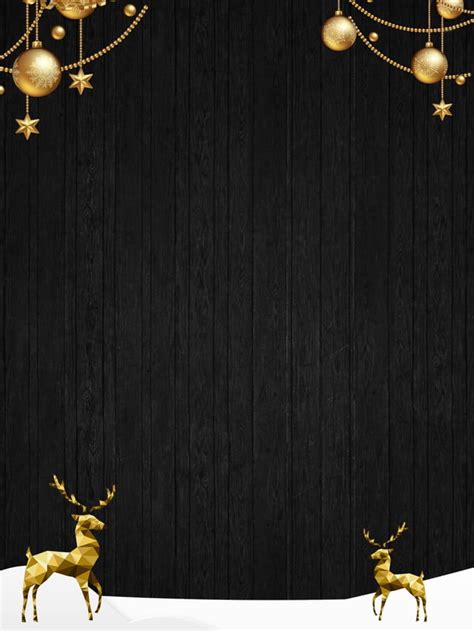 creative black gold christmas background material design black christmas ribbon background
