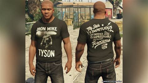 Download Franklin Roots Of Fight T Shirt Pack For GTA