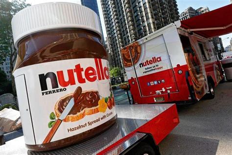 A Giant Nutella Jar To Rival Our Big Banana Daily Telegraph