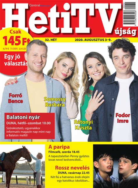 Heti TV újság | Sales | Central Médiacsoport