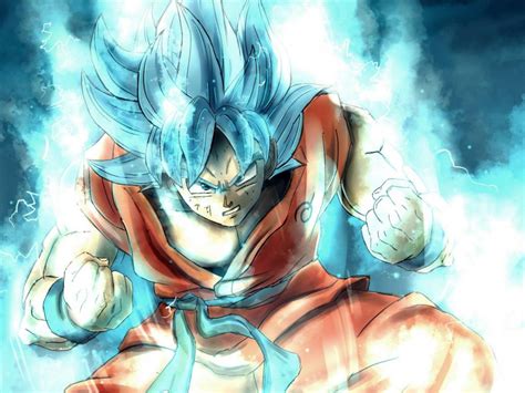 If you confuse about super saiyan blue' transformation, this is the combination of regular super saiyan form with ssg form. Dragon Ball Z Wallpaper 31 of 49 - Son Goku Super Saiyan ...