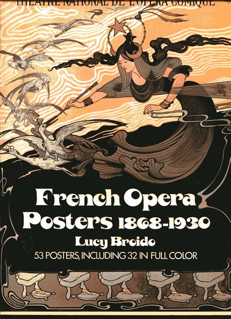 French Opera Posters 1868 1930 Theatre National De Lopera Comique By