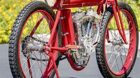 1918 Indian Twin Board Track Racer S50 Monterey 2019