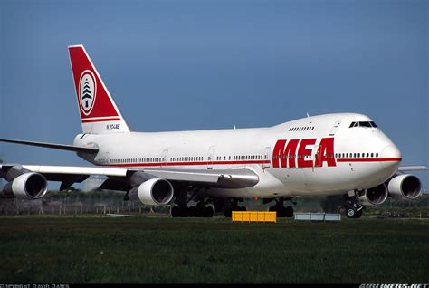 Boeing 747 2b4bm Middle East Airlines Mea Aviation Photo 1144026