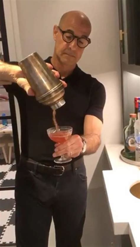 stanley tucci becomes internet sensation as he shares cocktail making class irish mirror online