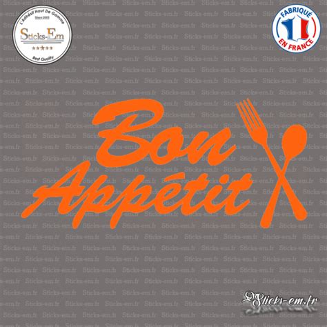 Sticker Bon Appétit Sticks Em