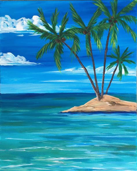 15 Acrylic Painting Ideas For Beginners Brighter Craft Ocean