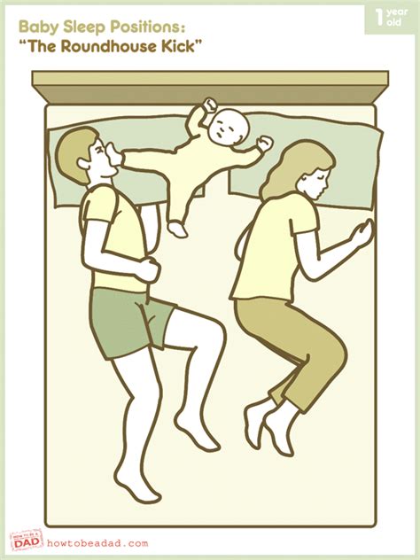 Baby Sleep Positions The Roundhouse Kick How To Be A Dad