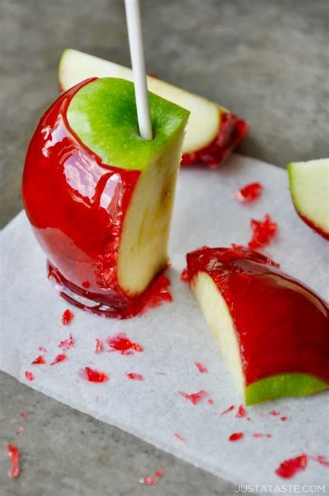 Easy Homemade Candy Apples Just A Taste Chia Sẻ Kiến Thức Điện Máy