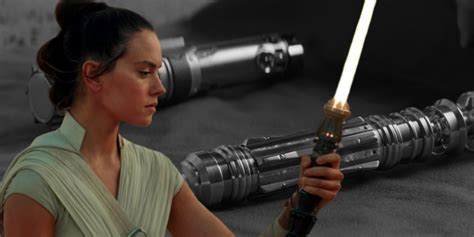 Star Wars How Reys Lightsaber Is Different To Other Jedis Not Just