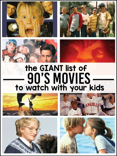 To watch with your family. the Giant List of '90s Movies to Watch With Your Kids ...