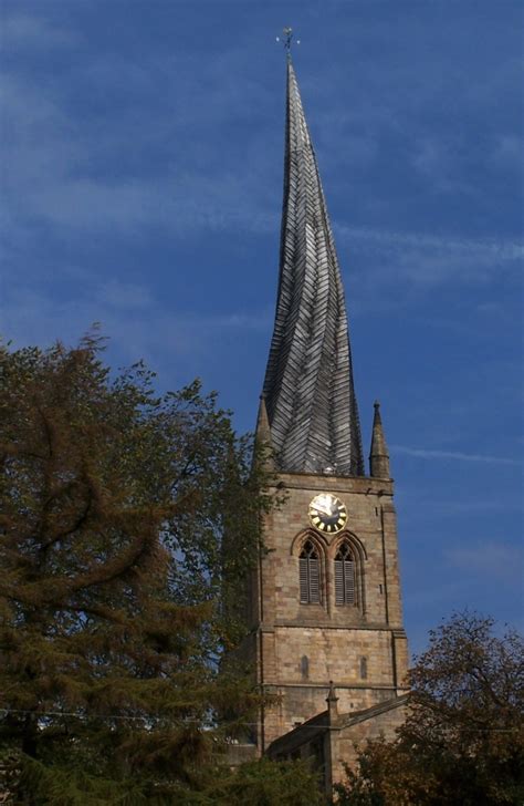 Twisted Spire The Parish Church In Chesterfield Alastair Wood Flickr