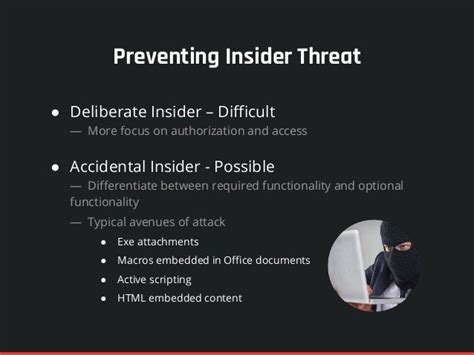 Why Insider Threat Is A C Level Priority