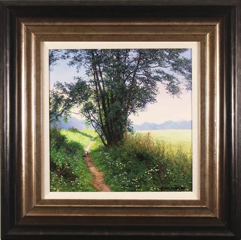 Michael James Smith Original Oil Painting On Panel Morning On The
