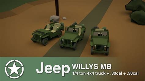 Mod Jeep Willys Mb For Ravenfield Build 20 Download