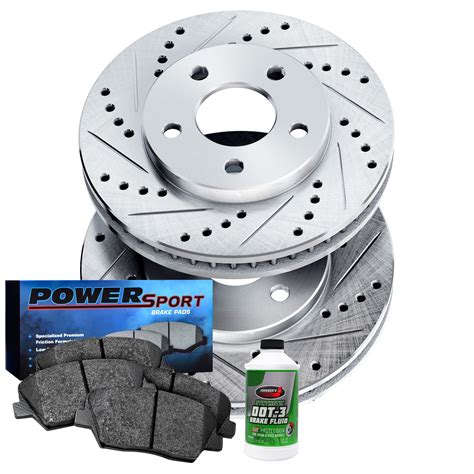 Power Sport Front Brakes and Rotors Kit - Walmart.com