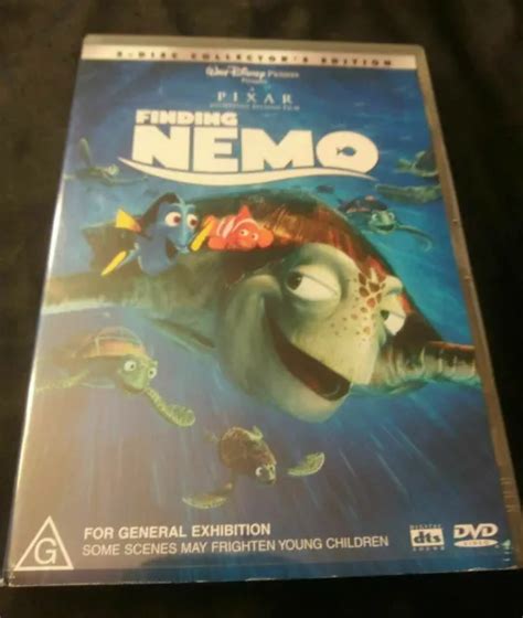 Disney Finding Nemo Dvd Disc Collector Edition Pixar Slipcover Walt