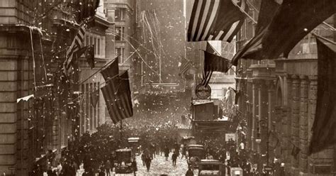 World War 1 Victory Parade In New York 1918 Photographer Wl