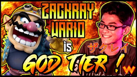 【スマブラsp】 Zackray ザクレイ Is God Tier の神プレイ集 Wario Combos And Highlights