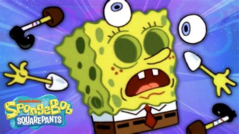 73 Times Spongebob Lost And Regrew His Limbs 💪 Youtube