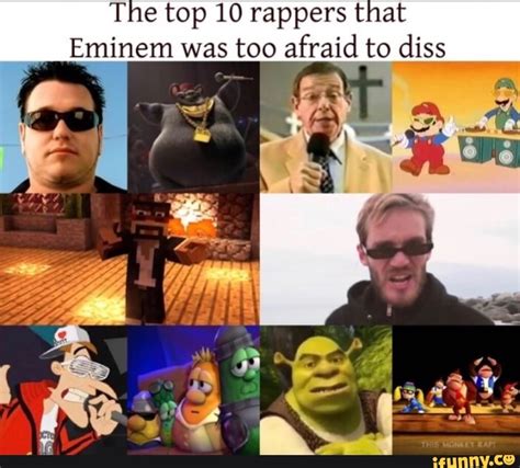 T E Top 10 Rappers T At Eminem Was Too Afraid To Diss