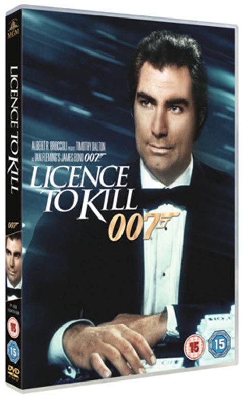 Licence To Kill Dvd Free Shipping Over £20 Hmv Store