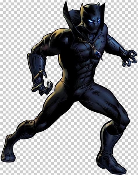 Black Panther Superhero Comic Book Marvel Comics Png