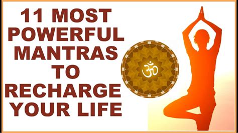 11 MOST POWERFUL HINDU MANTRAS RECHARGE YOUR LIFE WITH DIVINE