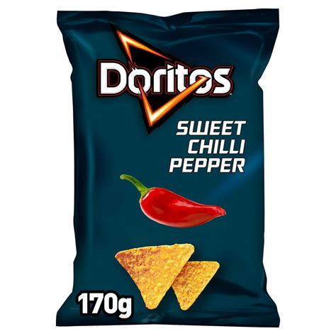 Doritos Chips Tortillas Goût Sweet Chilli Pepper 170g Pas Cher à Prix