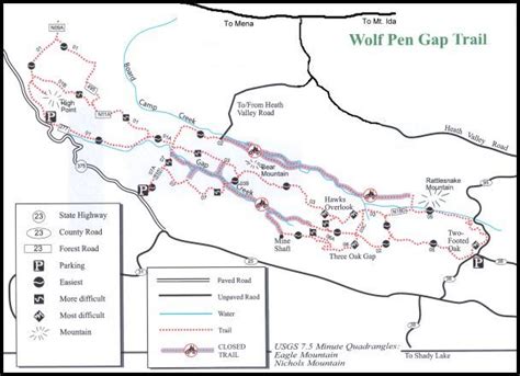Wolf Pen Gap Atv Trail In Mena Arkansas Camping At