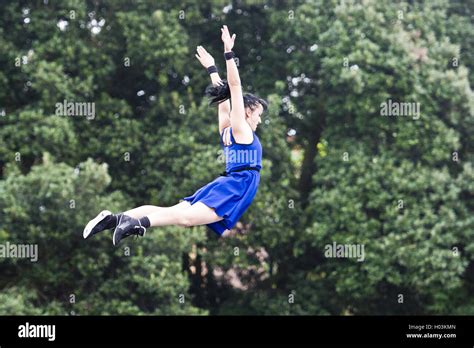 Flying Acrobat Hi Res Stock Photography And Images Alamy