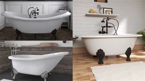 A wide variety of acrylic clawfoot bathtub options are available to you. Acrylic Clawfoot Bathtubs - YouTube