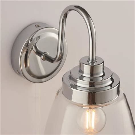 Ashbury Ip44 Rated Switched Bathroom Wall Light 77088 The Lighting