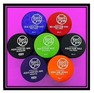 Perfect formula for your hair. Red One Aqua Hair Wax and Gel Wax 150ml (all colors) | eBay