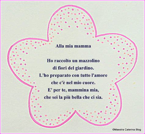 Per me, la festa della mamma dovrebbe essere tutti i giorni, perché nessuno merita più. Maestra Caterina: Poesia e lavoretto festa della mamma