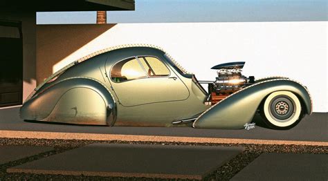 Here S Why This Low Riding 1937 Bugatti Type 57 Hot Rod Should Become A Reality
